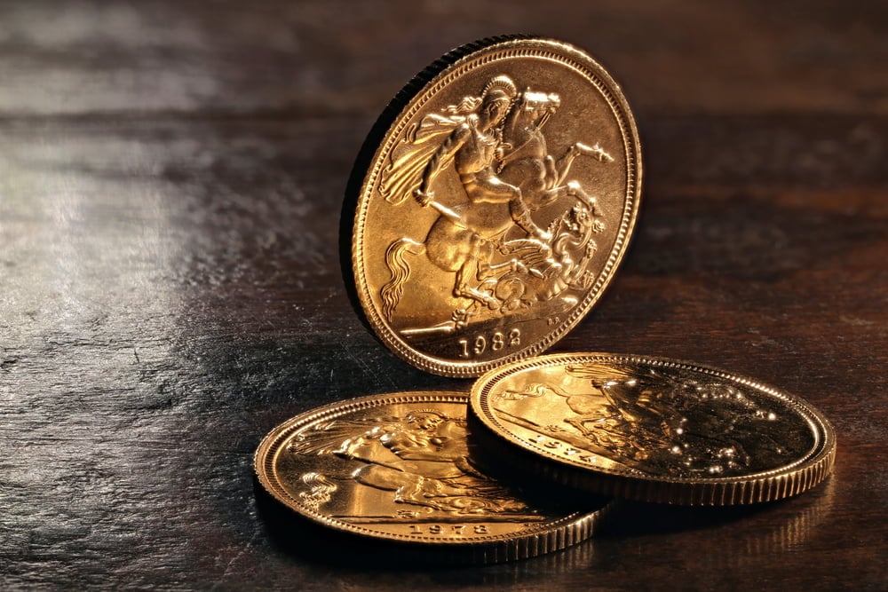 British sovereign coins