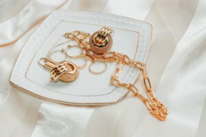 Gold plated jewellery