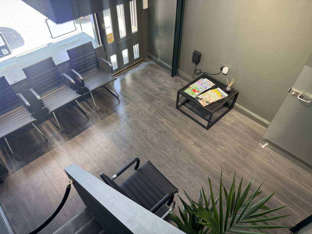 Cheshire Gold Xchange Waiting Room
