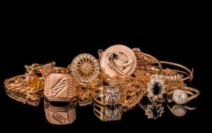 Sell scrap gold rings, bracelets jewellery
