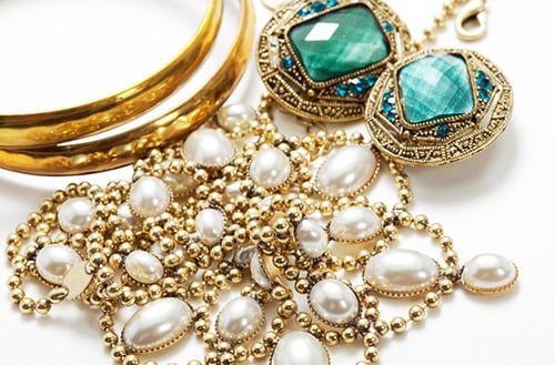 Antique jewellery - gold silver
